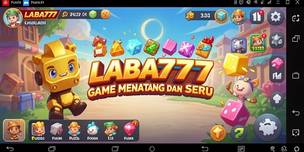Tampilan gameplay LABA777 dengan tantangan Puzzle yang beragam.