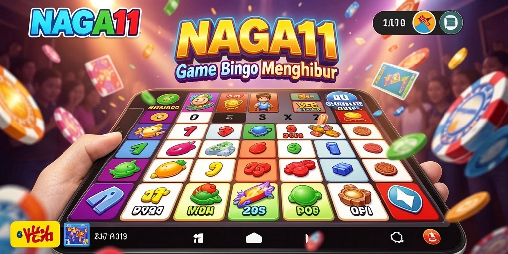 Tampilan gameplay Bingo yang mendebarkan di NAGA11.