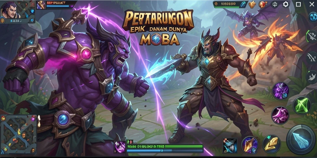 Gameplay seru dalam pertarungan tim di REPUBLIK77.