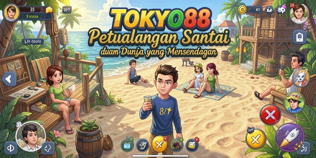 Tampilan menarik saat bermain TOKYO88 dengan grafis cerah dan gameplay seru.